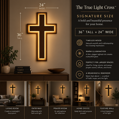 The True Light Cross™ — Signature 36"