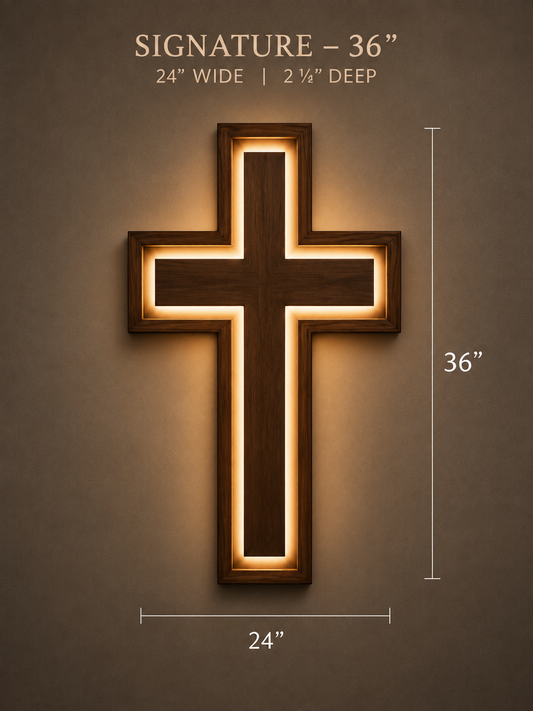 The True Light Cross™ — Signature 36"